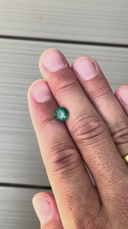 Grandidierite 2.12 ct – Round Cut, Madagascar